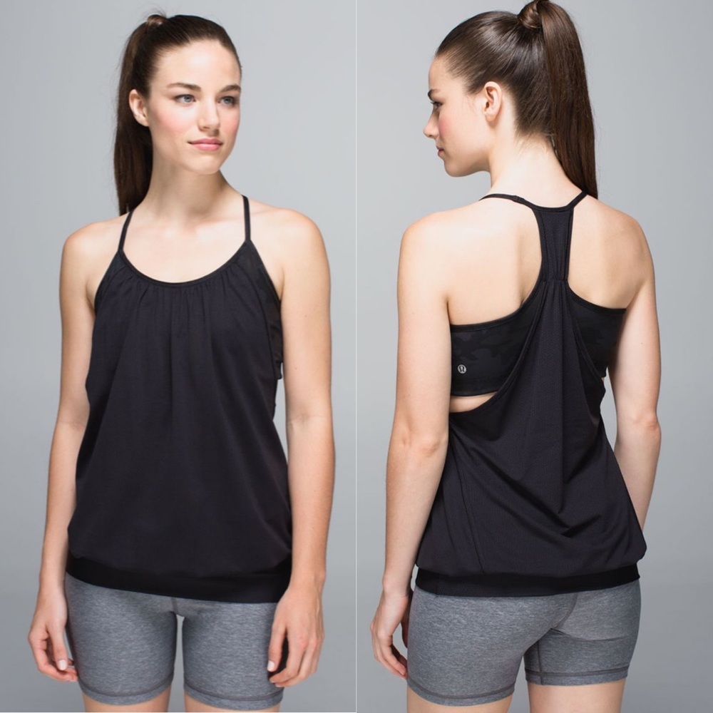 Lululemon No Limits Tank Top
Black / Savasana Camo 20cm New Black